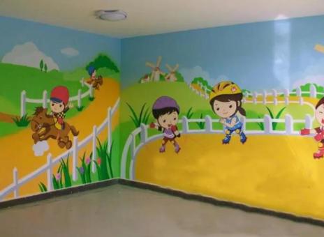 甘孜幼儿园墙体彩绘制作流程及注意事项