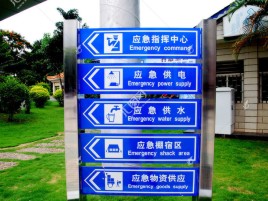 甘孜标识导向系统设计需要掌握的四大元素