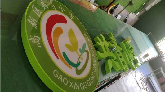 甘孜常见的发光字类型