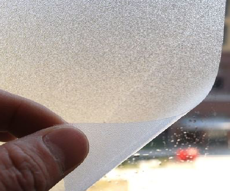 甘孜玻璃门外面粘广告用什么材料好？