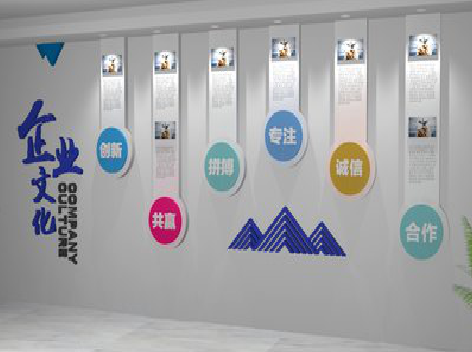 甘孜企业文化墙需要传递什么办公文化？